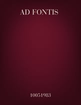 Ad Fontis Concert Band sheet music cover